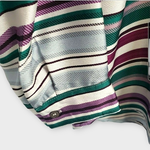 VINCE Camuto Vineyard Stripe Button-up Shirt - Picture 3 of 11